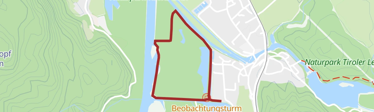 Route map: Rundwanderung auf dem Vogellehrpfad